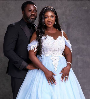 Mercy Johnson and husband Mercy Johnson Celebrates 10 years wedding anniversary