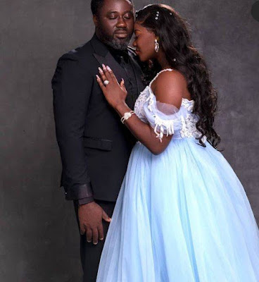 Mercy Johnson and husband Mercy Johnson Celebrates 10 years wedding anniversary
