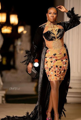 Celebrities Owambe Styles for Ay Birthday Party