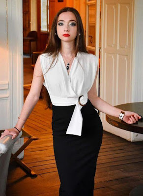 Black and white fabric styles