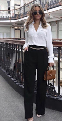 Black and white fabric styles