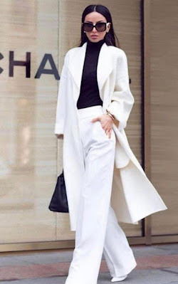 Black and white fabric styles