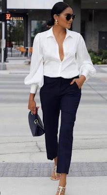 Black and white fabric styles