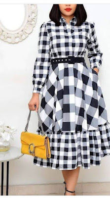 Black and white fabric styles