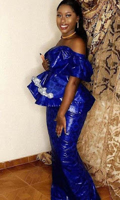 Peplum lace styles Peplum lace Asoebi Styles
