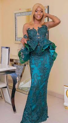 Peplum lace styles Peplum lace Asoebi Styles