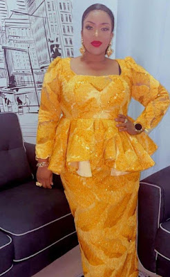 Peplum lace styles Peplum lace Asoebi Styles