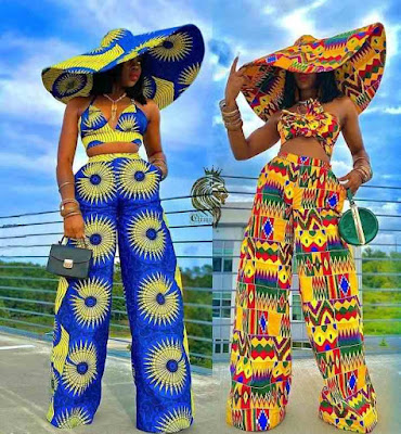 Latest Ankara Palazzo Trousers and Jumpsuits