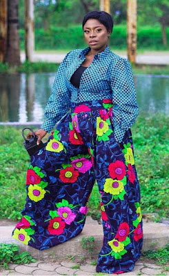 Latest Ankara Palazzo Trousers and Jumpsuits