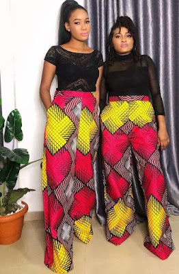 Latest Ankara Palazzo Trousers and Jumpsuits