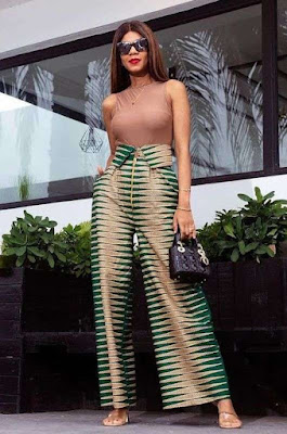 Latest Ankara Palazzo Trousers and Jumpsuits