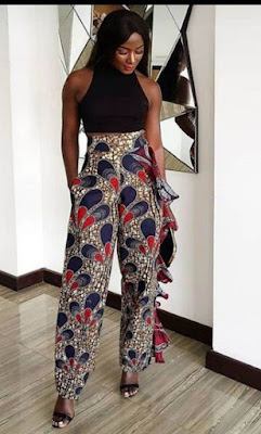 Latest Ankara Palazzo Trousers and Jumpsuits