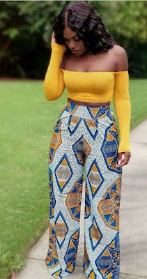 Latest Ankara Palazzo Trousers and Jumpsuits