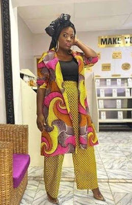 Latest Ankara Palazzo Trousers and Jumpsuits