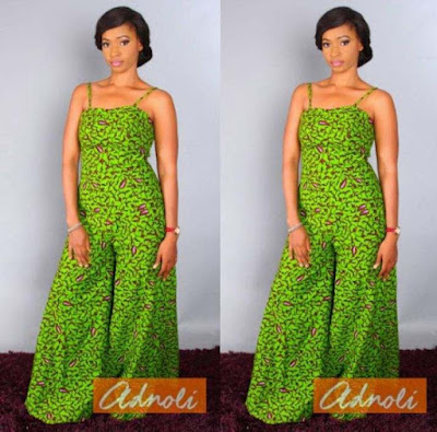 Latest Ankara Palazzo Trousers and Jumpsuits