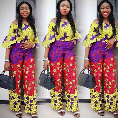 Latest Ankara Palazzo Trousers and Jumpsuits
