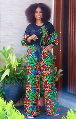 Latest Ankara Palazzo Trousers and Jumpsuits