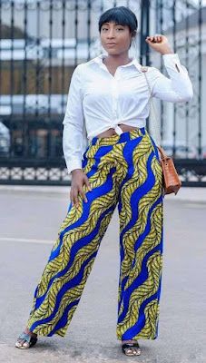 Latest Ankara Palazzo Trousers and Jumpsuits