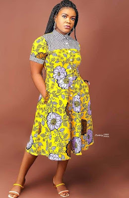 Latest Ankara Shift Dress styles