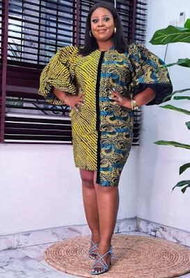 Latest Ankara Shift Dress styles