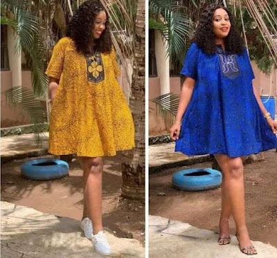 Latest Ankara Shift Dress styles