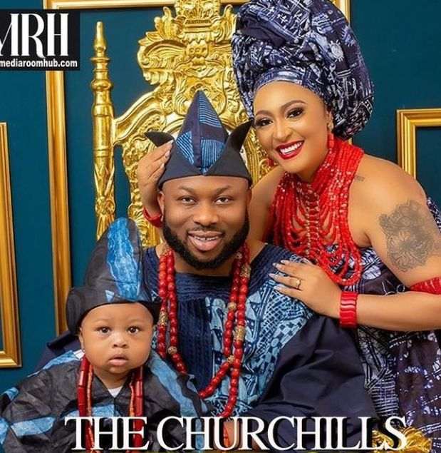 Olakunle Churchill Olakunle Churchill and family