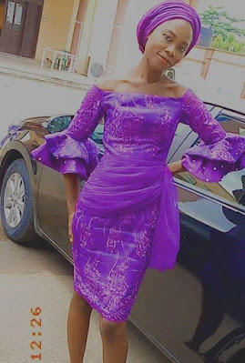 Latest Short Lace Gown Styles