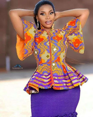 Ankara tops Latest Ankara Tops for Ladies