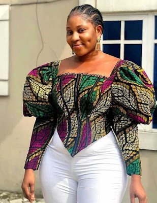 Ankara Tops Latest Ankara Tops for Ladies