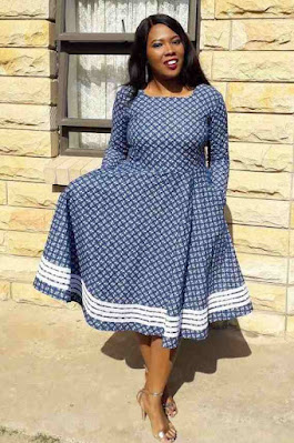 Shweshwe Dresses Shweshwe Dress Designs