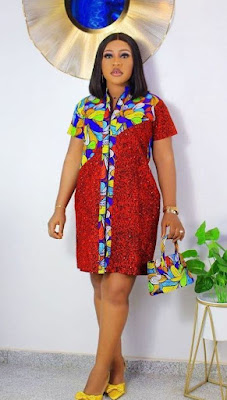Pictures of simple Ankara styles