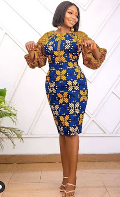 Pictures of simple Ankara styles