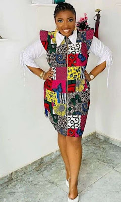 Pictures of simple Ankara styles