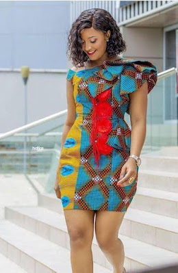 Pictures of simple Ankara styles
