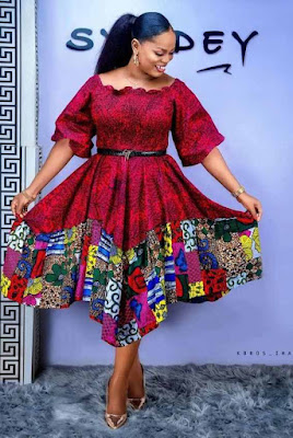 Pictures of simple Ankara styles