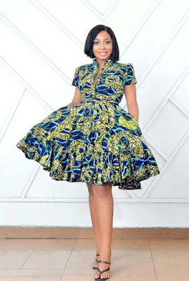 Pictures of simple Ankara styles