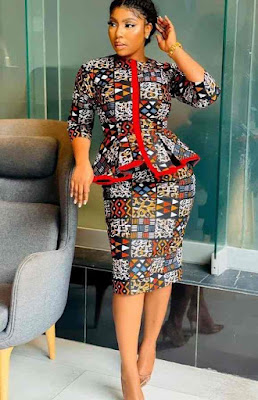 Pictures of simple Ankara styles