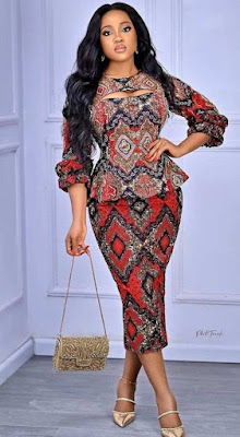 Pictures of simple Ankara styles