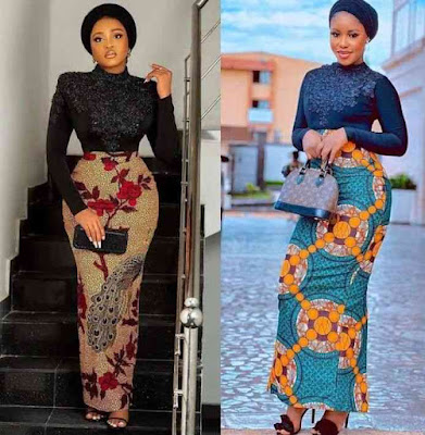 Pictures of simple Ankara styles