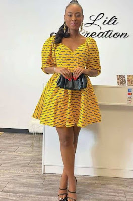 Pictures of simple Ankara styles