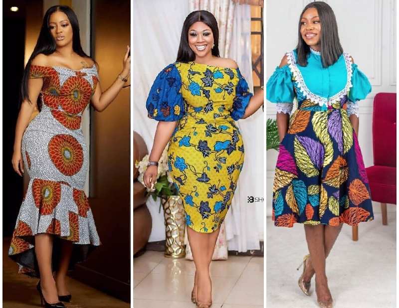 Ankara Midi gown styles Latest Ankara Midi gown styles