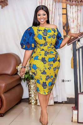 Ankara Midi gown styles Latest Ankara Midi gown styles