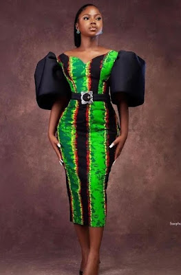 Ankara Midi gown styles Latest Ankara Midi gown styles