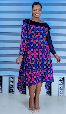 Ankara Midi gown styles Latest Ankara Midi gown styles