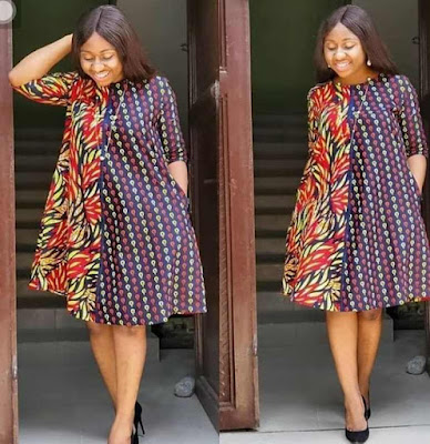 Ankara Midi gown styles Latest Ankara Midi gown styles