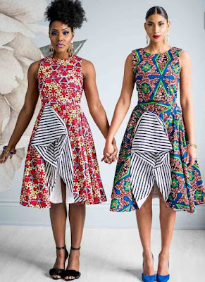 Ankara Midi gown styles Latest Ankara Midi gown styles
