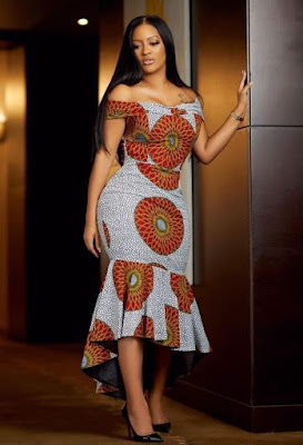 Ankara Midi gown styles Latest Ankara Midi gown styles