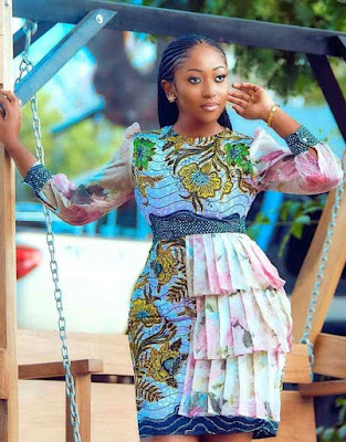 Ankara Midi gown styles Latest Ankara Midi gown styles