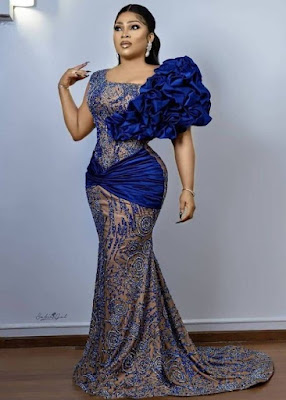 Latest Aso Ebi Styles Pictures of latest Aso Ebi Styles