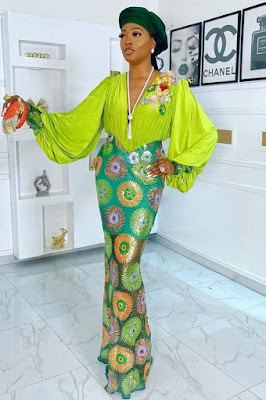 Kiekie wedding guest and Asoebi styles